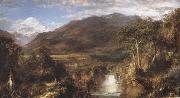 Frederic E.Church Heart of the Andes painting